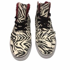 Men’s Creative Recreation Zebra Hi-tops